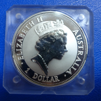 Preview: 1 Oz 1992 Kookaburra Silber