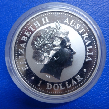 Preview: 1 Oz 2002 Kookaburra Silber
