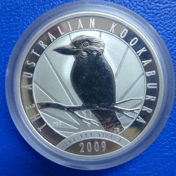 1 Oz 2009 Kookaburra Silber