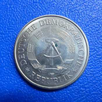 Preview: DDR 5 Mark 1969 XX 20 Jahre DDR MATERIALPROBE