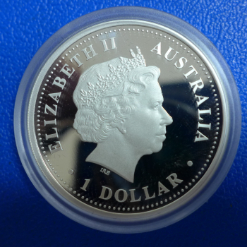 Preview: Australien 1 Dollar 2008 Kakadu Discovery Silber in PP