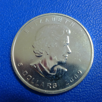 Kanada 1 Oz 2009 Maple Leaf Silber