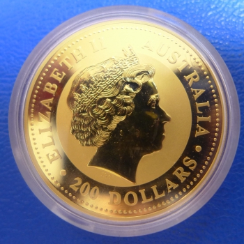 Preview: 2 Oz 2002 Pferd Lunar I Gold