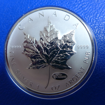 Kanada 5 Dollar 2000 Maple Leaf Privy Mark "EXPO Hannover"