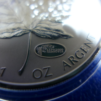 Preview: Kanada 5 Dollar 2000 Maple Leaf Privy Mark "EXPO Hannover"