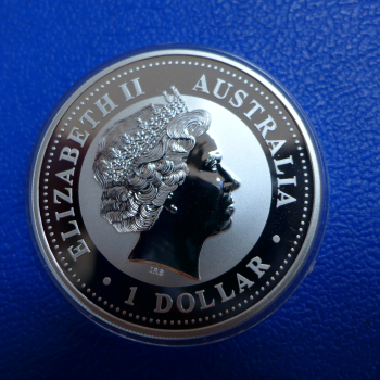 Preview: 1 Oz 2000 Kookaburra Silber