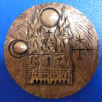 Preview: Astronomie Tycho Brahe 1546 große Bronzemedaille Jahr unbekannt