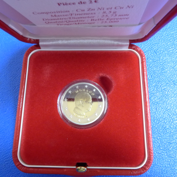 Preview: Monaco 2 Euro 2010 Fürst Albert II in Polierte Platte