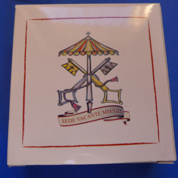 Preview: Vatikan 5 Euro 2013 Sede Vacante Silber in PP orig. in Etui + Folder