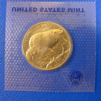 Preview: USA 1 Oz 2015 Buffalo / Büffel in Gold