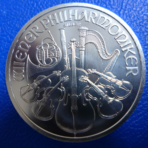 Österreich 1 Oz Philharmoniker 2008 Silber
