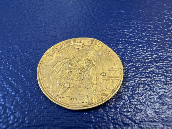 Nürnberg 2 Dukaten o.J. Taufe in Gold, sehr seltene Ausführung ! (1)