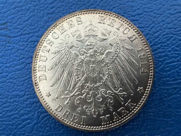 Bremen Taler 1871 B Auf den Sieg über Frankreich - Siegesthaler Top Erhaltung