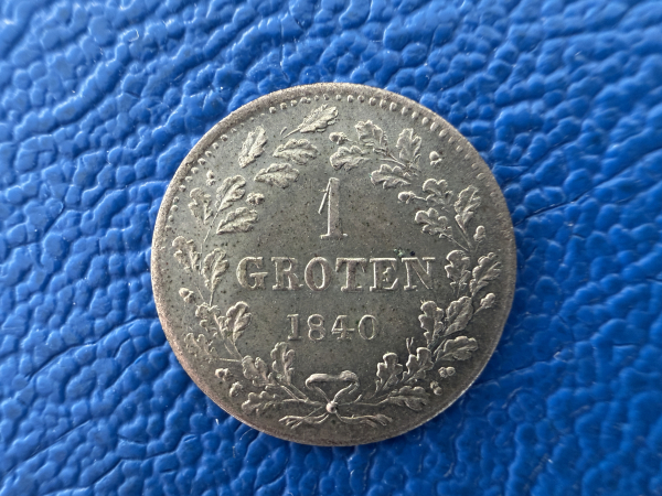 Bremen Stadt 1 Groten 1840 Top Erhaltung!