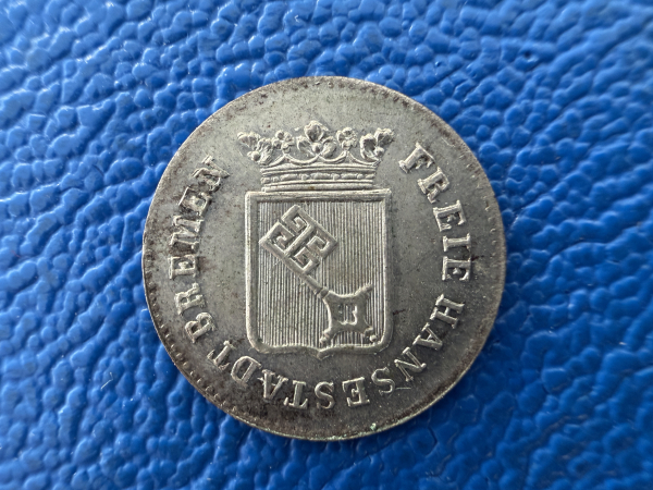 Bremen Stadt 1 Groten 1840 Top Erhaltung!