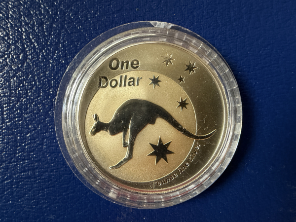 Australien 1 Oz 2005 Kängeruh Silber