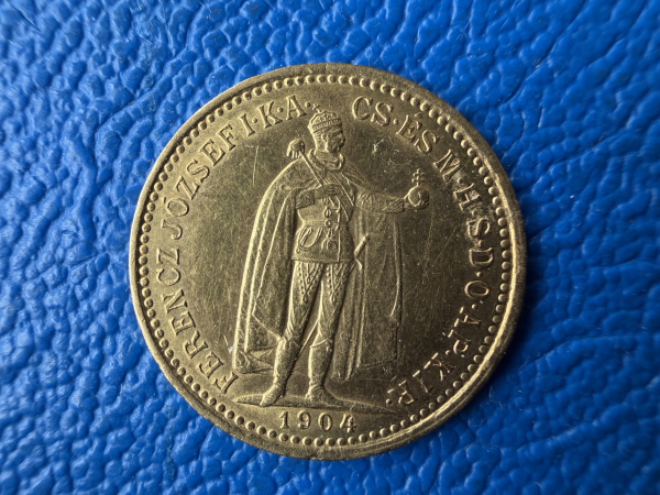 Ungarn / Österreich / Habsburg 10 Kronen 1904 K.B. Gold (3)