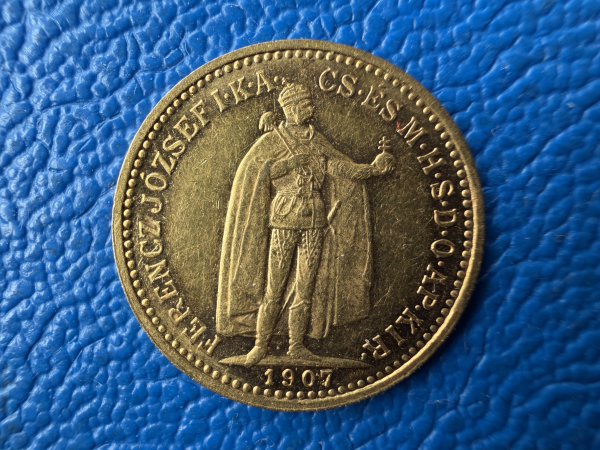 Ungarn / Österreich / Habsburg 10 Kronen 1907 K.B. Gold Prachtstück (2)
