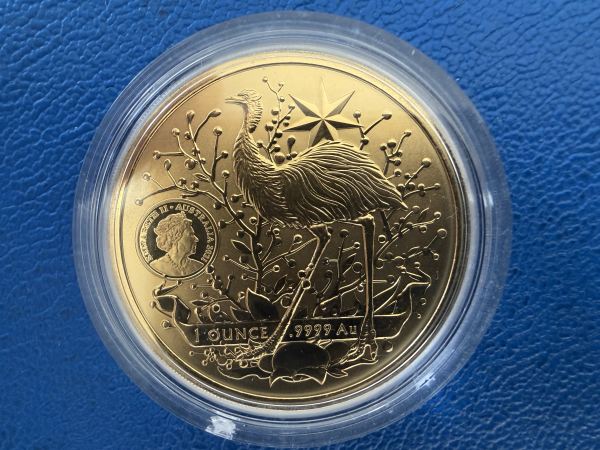Australien 100 $ 2021 COAT OF ARMS 1 Oz Feingold