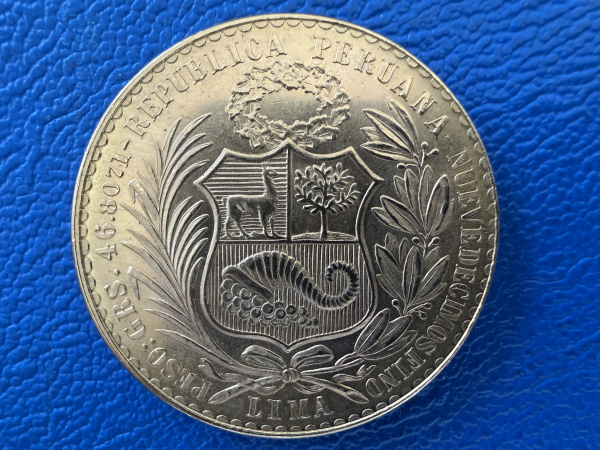 Peru 100 Soles 1964 Top Erhaltung!