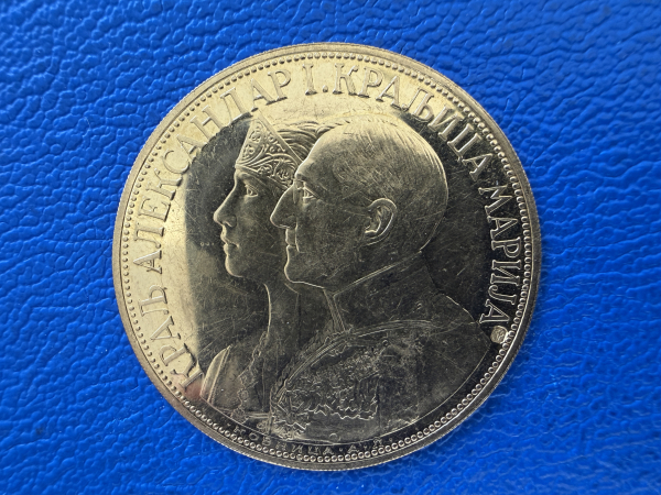Jugoslawien 4 Dukat 1931 Alexander I Gold Tolle Erhaltung