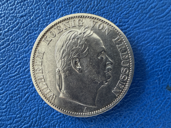 Brandenburg - Preußen Taler 1866 Siegestaler Wilhelm