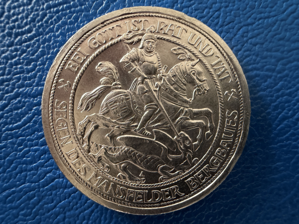 Preußen 3 Mark 1915 A Mansfeld J-115