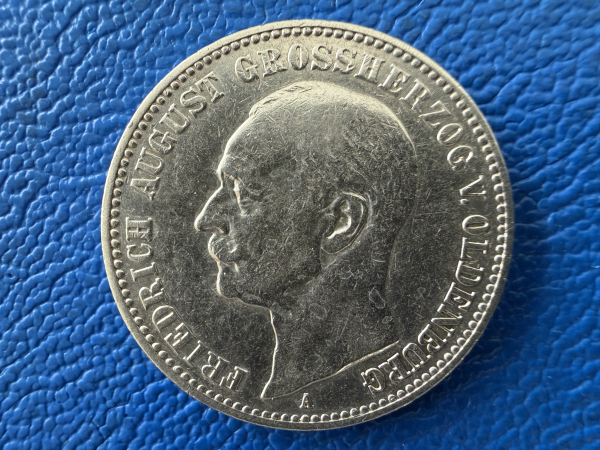 Oldenburg 2 Mark 1901 A Friedrich August Jaeger 94