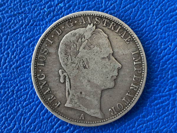 Österreich 1 Florin 1858 A Franz Josef I