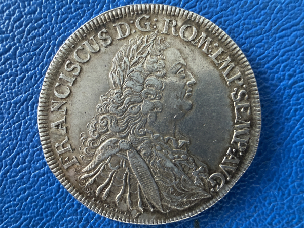 Regensburg Taler 1754 Franz I Stadtansicht Tolle Erhaltung!