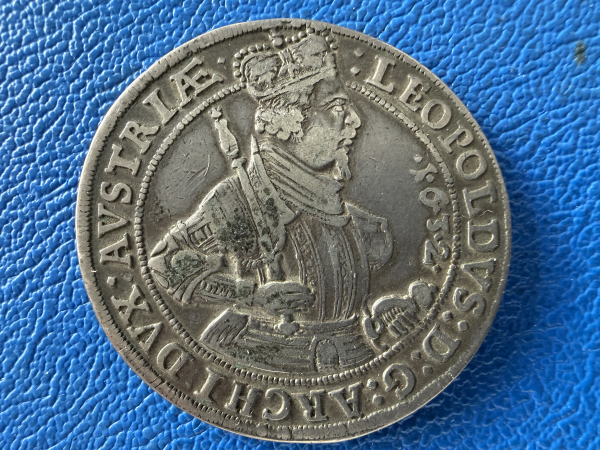 Habsburg Taler 1632 Hall Tirol Erzherzog Leopold V 1619-1632