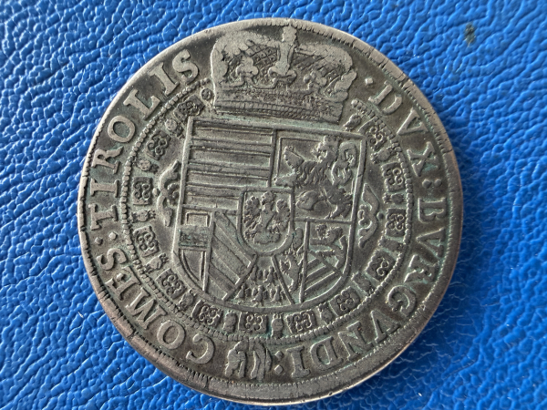 Habsburg Taler 1632 Hall Tirol Erzherzog Leopold V 1619-1632