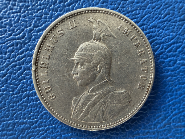 Deutsch-Ostafrika 1 Rupie 1910 J Wilhelm II