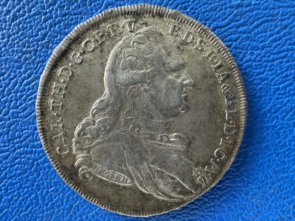 Bayern Maximilian III. Joseph Taler 1783 München Madonna mit Kind Madonnentaler Top Erhaltung! (2)