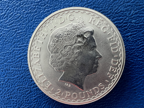 Großbritannien 1 Oz 1998 Britannia Silber selten