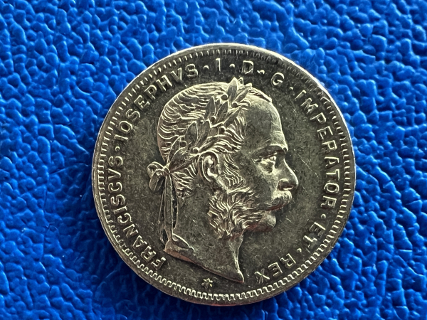 Österreich 8 Florin 1882 Gold
