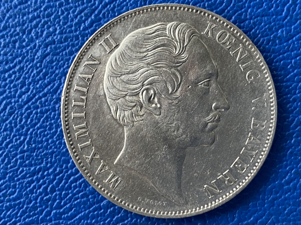 Bayern  2 Gulden 1848 Ludwig I (2)