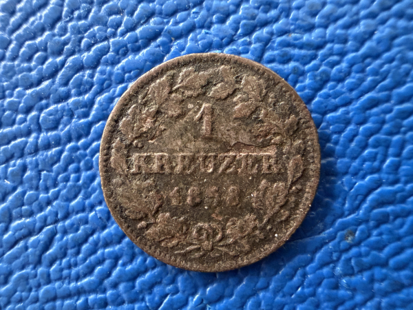 Bayern Kreuzer 1859 Maximilian II. Joseph 1848-1864