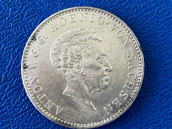 Sachsen Taler 1834 G Anton