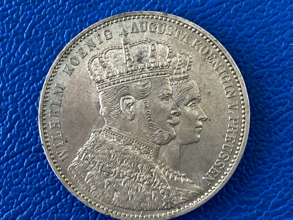 Preußen Kronentaler 1861 A Wilhelm (1)