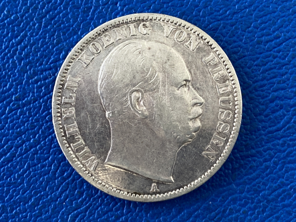 Preußen Vereinstaler 1865 A Wilhelm