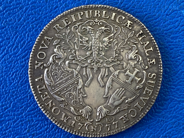 Schwäbisch Hall Taler 1777 Nürnberg Joseph II Prachtexemplar