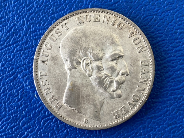 Hannover Vereinstaler 1851 B Ernst August