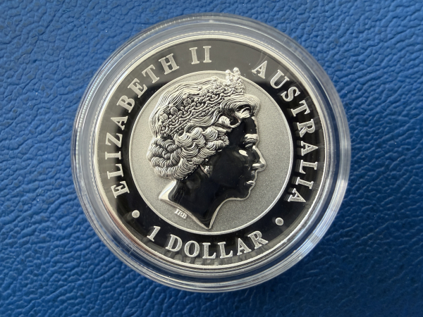 Perth Mint 1 Oz 2017 Wedge - Tailed Eagle High Relief Silber in Polierte Platte in CoA