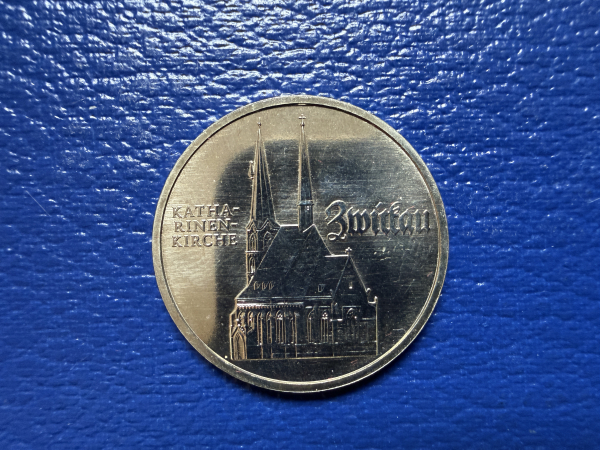 5 Mark 1989 Katharinenkirche
