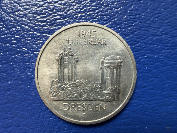 5 Mark 1985 Dresden Frauenkirche