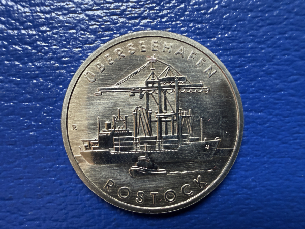 5 Mark 1988 Überseehafen Rostock