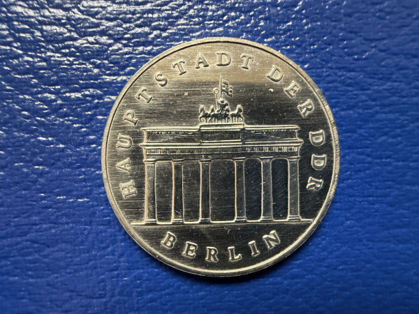 5 Mark 1989 Brandenburger Tor