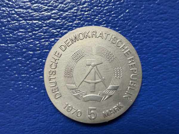 5 Mark 1970 Wilhelm Conrad Röntgen