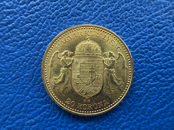 Ungarn / Österreich / Habsburg 20 Kronen 1892 K.B. Gold